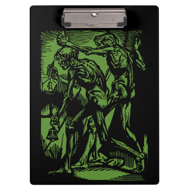 Carpeta De Pinza Horrores desconocidos de mineros muertos en Hallow (Anverso)