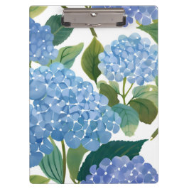 Carpeta De Pinza Hortensias Azules | Hermoso Arbusto Floral