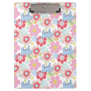Carpeta De Pinza Horton Hears A Who Patrón de Flor Pastel