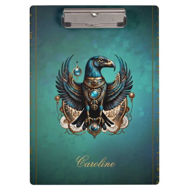 Carpeta De Pinza Horus el dios del halcón. (Anverso)