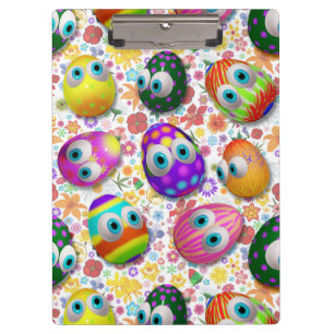 Carpeta De Pinza Huevos de Pascua lindos y divertidos dibujos anima