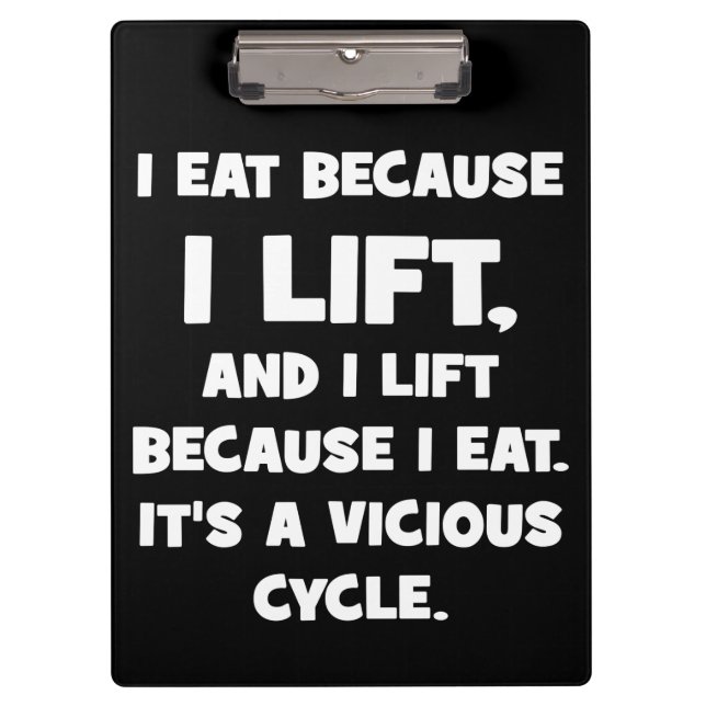 Carpeta De Pinza Humor de entrenamiento - Como porque me levanto (Anverso)