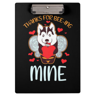 Carpeta De Pinza Husky Dog Gracias Por Ser Mío