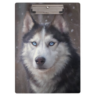 Carpeta De Pinza Husky Siberian