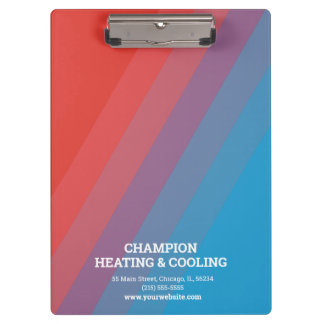 Carpeta De Pinza HVAC profesional