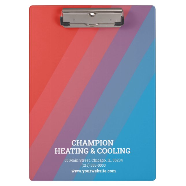 Carpeta De Pinza HVAC profesional (Anverso)