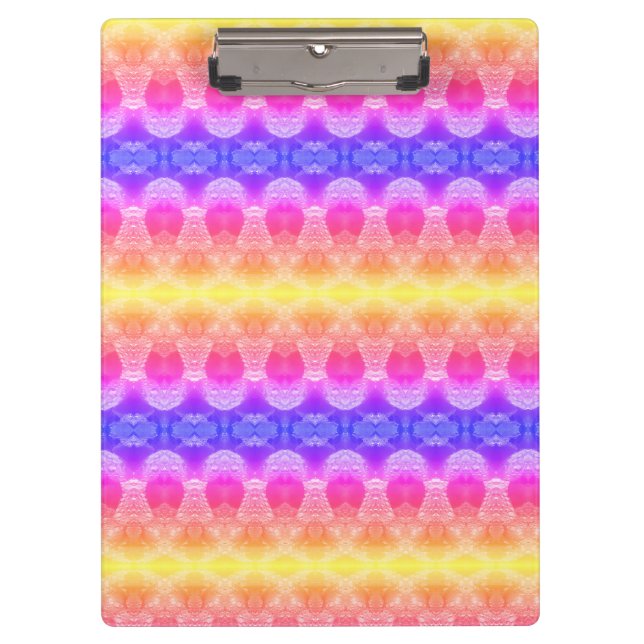 Carpeta De Pinza Hy Blue Ikat (Anverso)