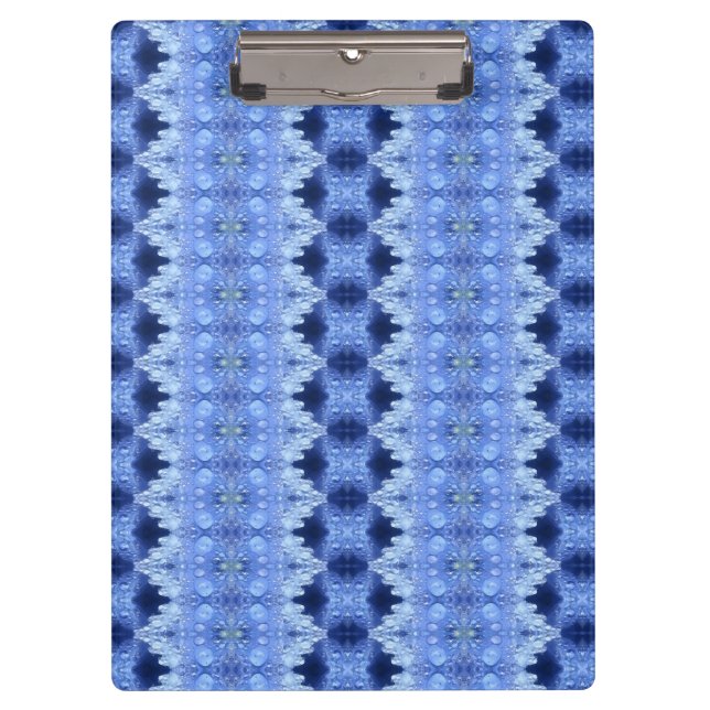 Carpeta De Pinza Hy Blue Ikat 8 (Anverso)