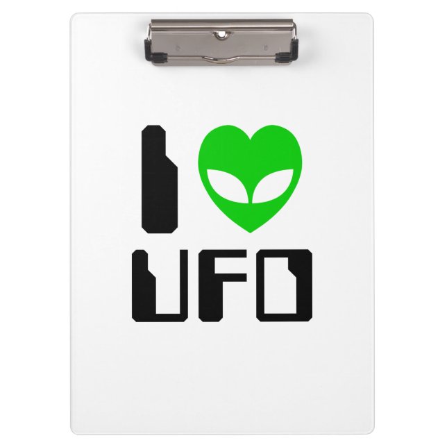 Carpeta De Pinza I Alien Heart UFO (Anverso)