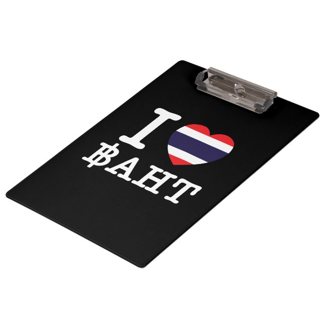 Carpeta De Pinza I Heart (Love) Baht (Angular)