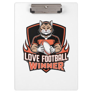Carpeta De Pinza I love football