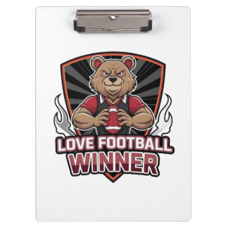 Carpeta De Pinza I love football 