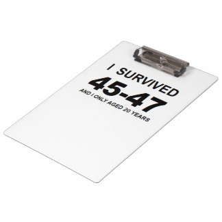 Carpeta De Pinza I Survived 45-47 