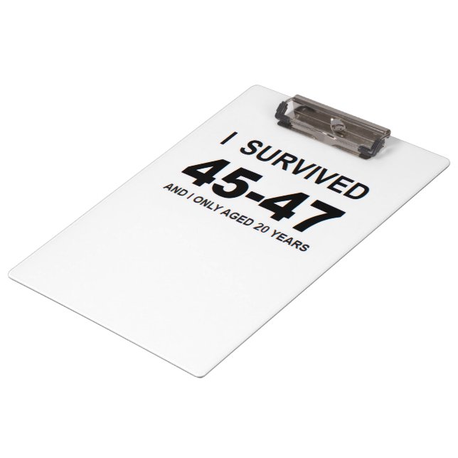 Carpeta De Pinza I Survived 45-47  (Angular)