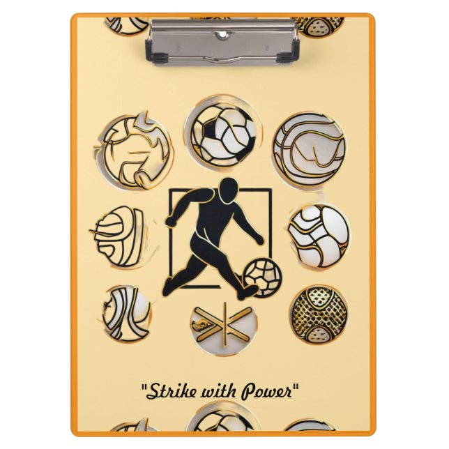 Carpeta De Pinza "Ideas creativas de fútbol" (Anverso)