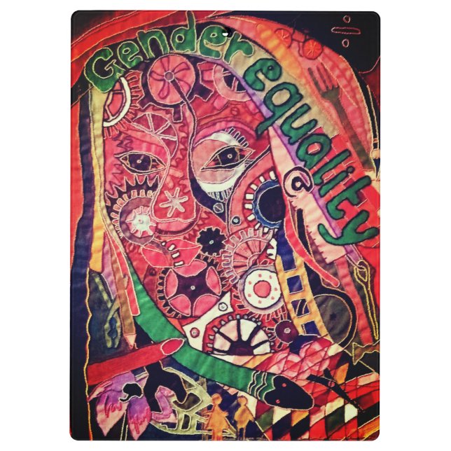 Carpeta De Pinza Igualdad de género (Reverso)