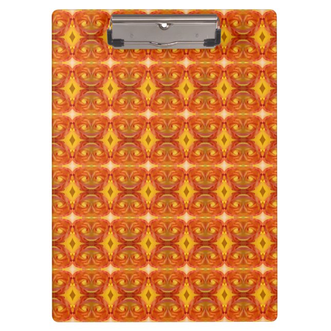 Carpeta De Pinza Ikat 8, Rosa de paz (Anverso)
