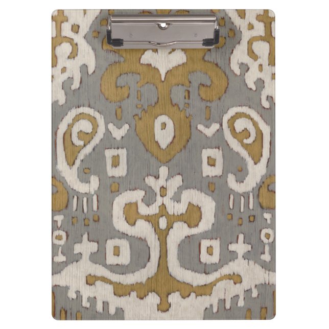 Carpeta De Pinza Ikat ocre I (Anverso)