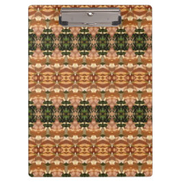Carpeta De Pinza Ikat verde y ámbar 8