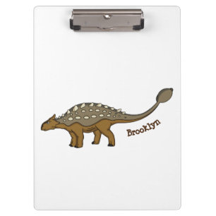 Carpeta De Pinza Ilustracion de dinosaurios blindados de Ankylosaur