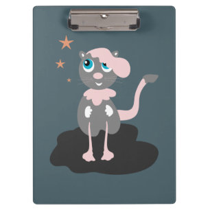 Carpeta De Pinza Ilustración de gato para niños, gatito de dibujos