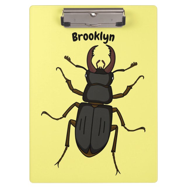 Carpeta De Pinza Ilustracion de insectos Stag (Anverso)