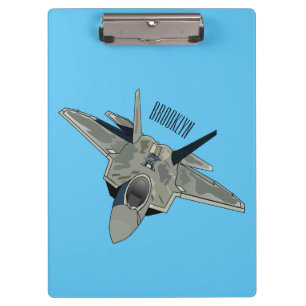 Carpeta De Pinza Ilustracion de personalizado de aviones de combate