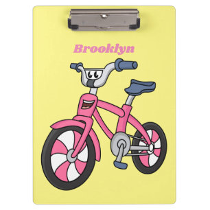 Carpeta De Pinza Ilustracion de personalizado de bicicleta de niños