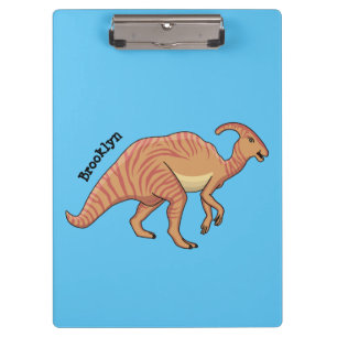 Carpeta De Pinza Ilustracion de personalizado de dinosaurios de par