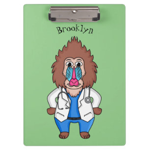 Carpeta De Pinza Ilustracion de personalizado de médica de mandrile