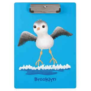 Carpeta De Pinza Ilustracion de personalizado de sandpier de bebé