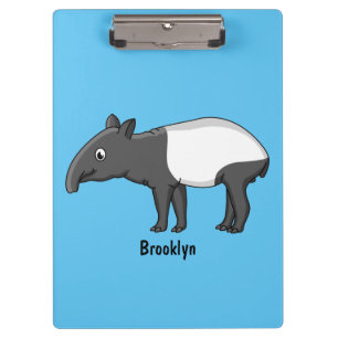 Carpeta De Pinza Ilustracion de personalizado feliz
