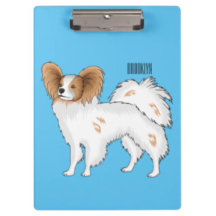 Carpeta De Pinza Ilustracion de personalizado papillon