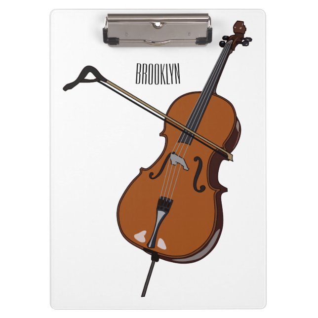Carpeta De Pinza Ilustracion personalizado Cello (Anverso)