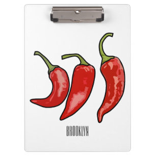 Carpeta De Pinza Ilustracion personalizado Chili