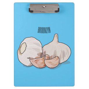 Carpeta De Pinza Ilustracion personalizado de ajo