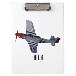 Carpeta De Pinza Ilustracion personalizado de bombarderos