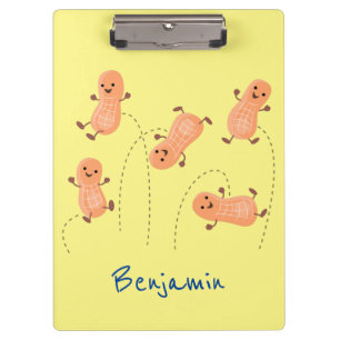 Carpeta De Pinza Ilustracion personalizado de cacahuetes de puenteo