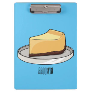 Carpeta De Pinza Ilustracion personalizado de Cheesecake
