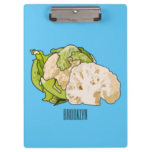Carpeta De Pinza Ilustracion personalizado de coliflor