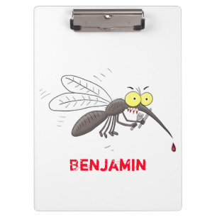 Carpeta De Pinza Ilustracion personalizado de insectos de mosquitos