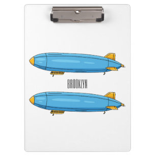 Carpeta De Pinza Ilustracion personalizado de la aeronave