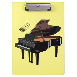 Carpeta De Pinza Ilustracion personalizado de piano