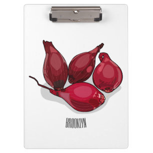 Carpeta De Pinza Ilustracion personalizado de Shallot