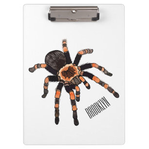 Carpeta De Pinza Ilustracion personalizado de Tarantula