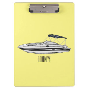 Carpeta De Pinza Ilustracion personalizado en motocicleta