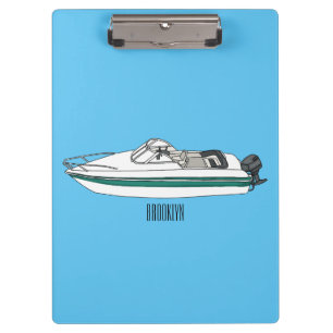 Carpeta De Pinza Ilustracion personalizado en motocicleta