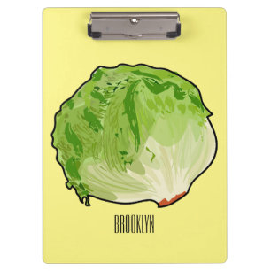 Carpeta De Pinza Ilustracion personalizado Lettuce