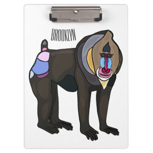 Carpeta De Pinza Ilustracion personalizado Mandrill