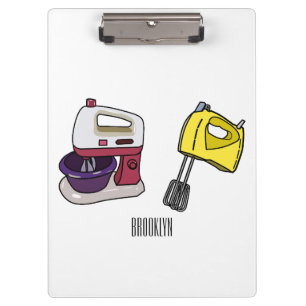 Carpeta De Pinza Ilustracion personalizado mezclador